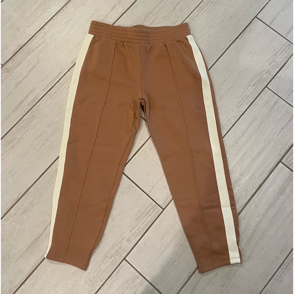 Wesley pants like new. From my closet.  Tan color with stripe.